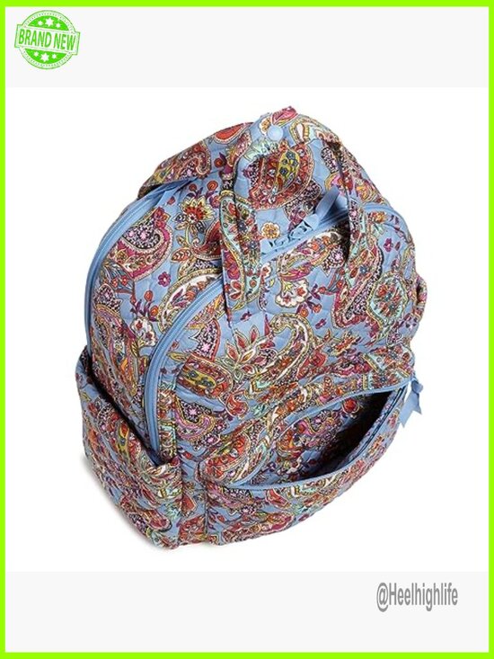 Recycled Cotton Backpack Tote with Laptop Pocket, 23L Capacity main image 5